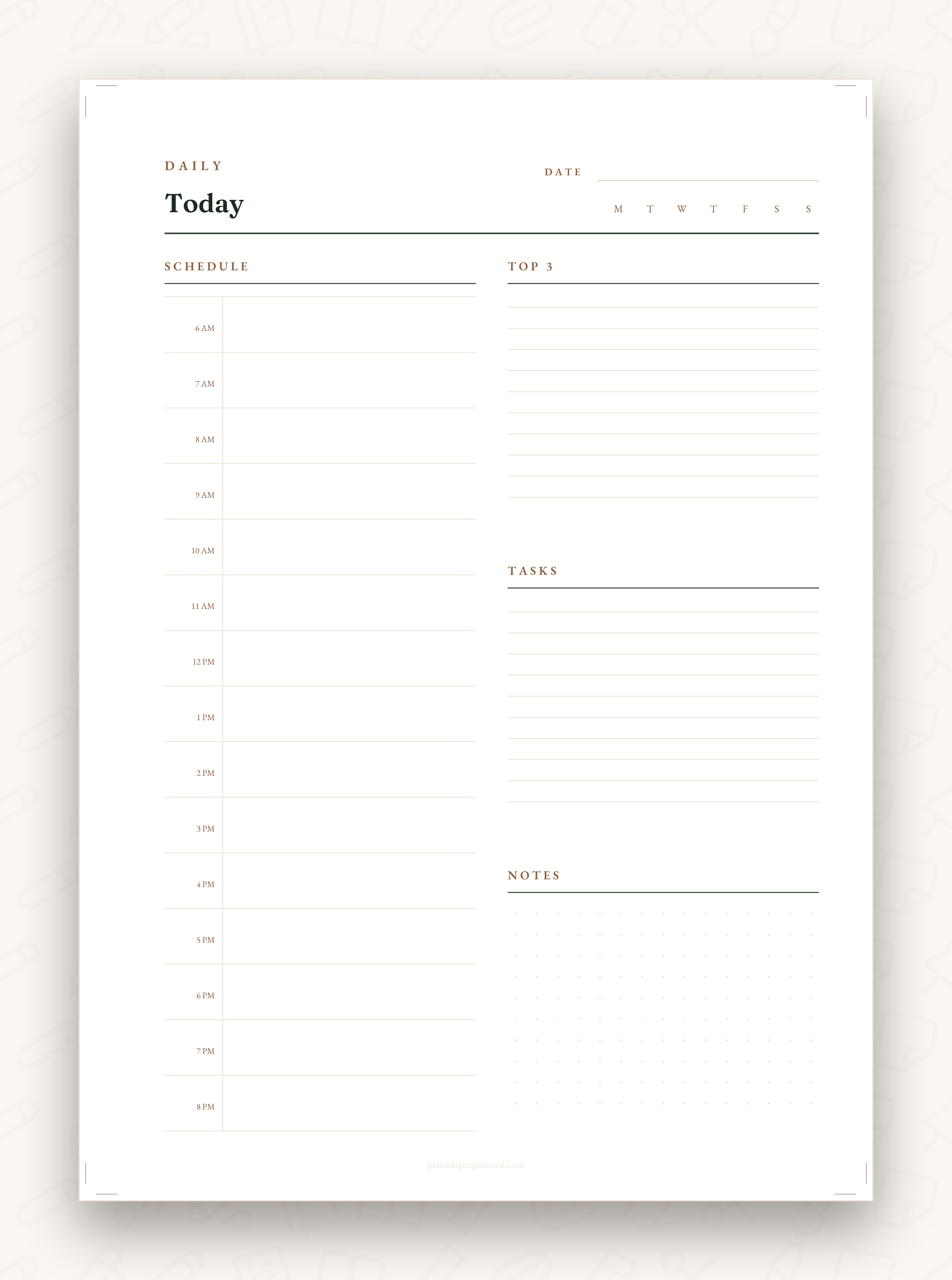 Daily Planner preview